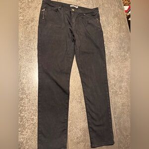 Mint Velvet brand black stretch jeans 18R like new